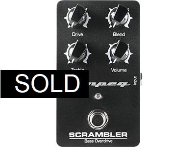 Ampeg Scrambler Bass Overdrive pedal